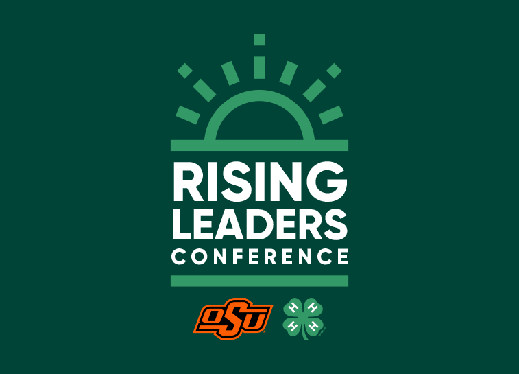 Oklahoma 4-H Rising Leader Conference graphic