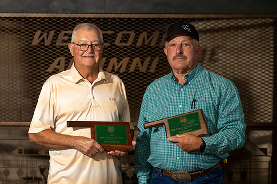 Winners of the 2024 Parent Volunteer Award.